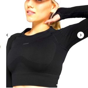Gym Shark Longsleeve Crop Top